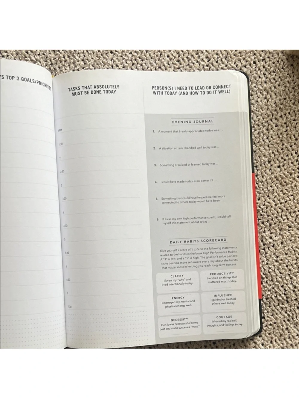The High Performance Planner - Brendon Burchard, new in packaging